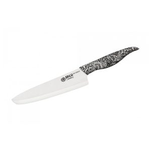 SAMURA CUȚIT CHEF CU LAMA ZIRCONIA CERAMIC ALB 187 mm HRC-84