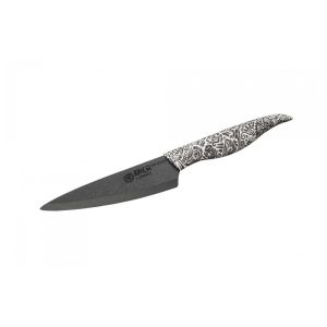 SAMURA CUTIT UNIVERSAL 155 MM CU LAMA ZIRCONIA CERAMIC NEGRU HRC-89