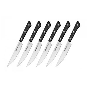 SAMURA SET CUTIT HARAKIRI PT STEAK 6BUC AUS-8 HRC-59