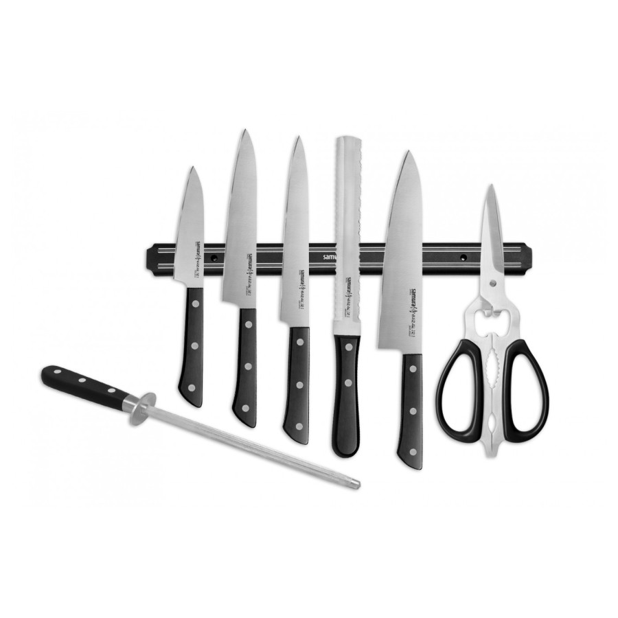 SAMURA SUPER SET CUTIT HARAKIRI PT BUCATARIE UNIVERSAL 5BUC AUS-8 HRC-59