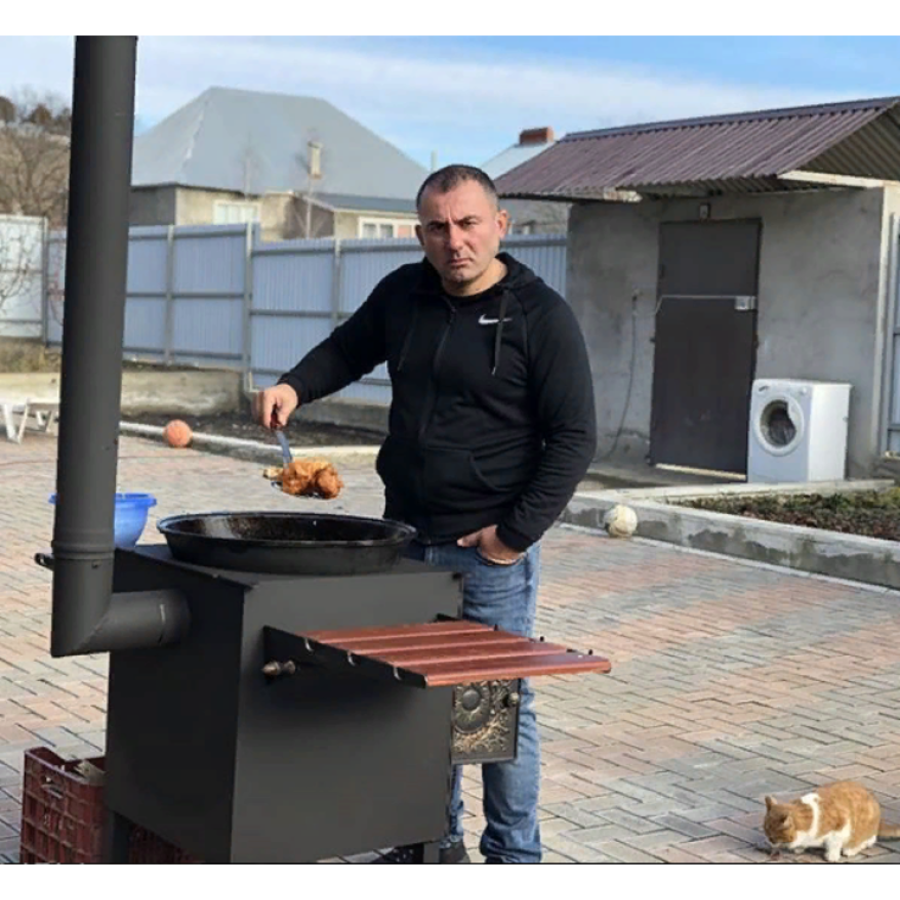 SOBĂ PENTRU CEAUN „PLOVER” 5 MM, GRĂTAR, MANGAL - imagine 4